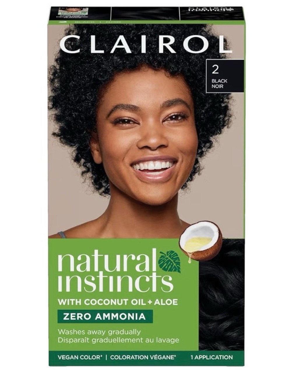 Clairol Natural Instincts Hair Color - Black (2)